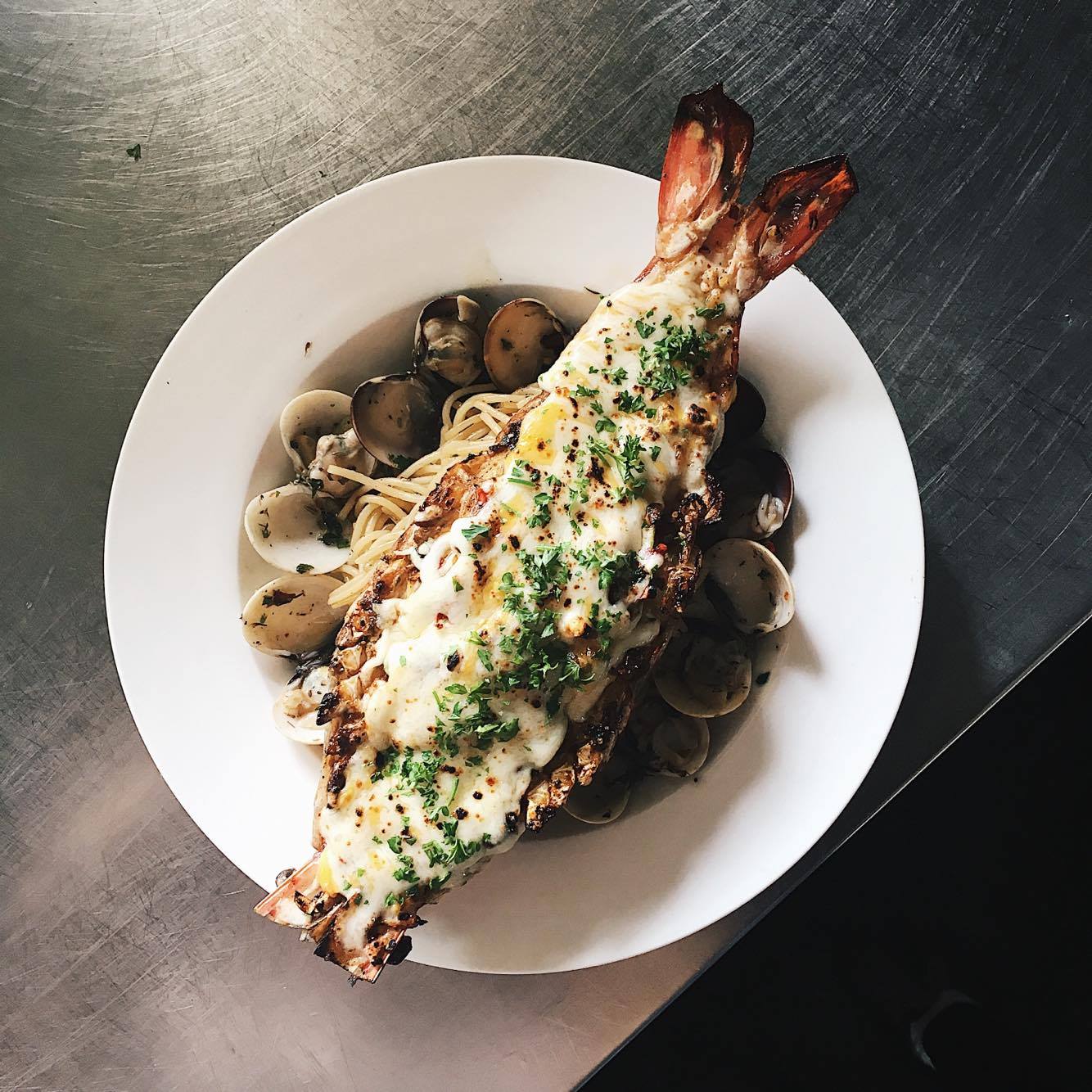 CAZE by Buu’s Kitchen Not your average spaghetti serving.